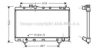 AVA QUALITY COOLING TO2241 Radiator, engine cooling